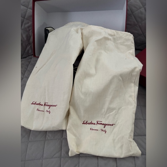 Salvatore Ferragamo Black Men's Sneakers - Picture 10 of 12